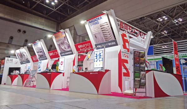 第20回機械要素技術展 長岡モノづくりゾーン出展 ブースデザイン、施工